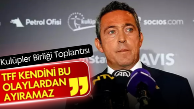 Ali Koç: "TFF kendini bu olaylardan ayıramaz"