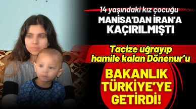 Manisa'dan İran'a kaçırılmıştı: Bakanlık Türkiye'ye getirdi