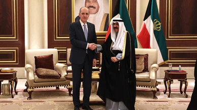 Kurtulmuş’tan Kuveyt’e taziye ziyareti!