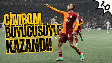 Galatasaray üç puanı tek golle aldı!