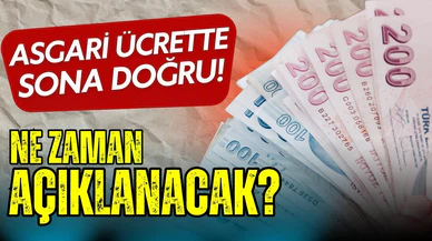 Yeni asgari ücrette sona doğru