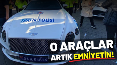 O araçlar artık emniyetin!