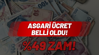 Asgari ücret belli oldu!