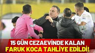 Faruk Koca tahliye edildi!
