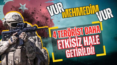 MSB duyurdu: 4 terörist etkisiz hale getirildi