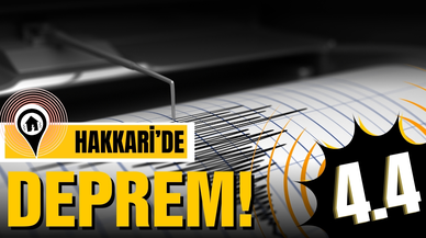 Hakkari'de ard arda deprem