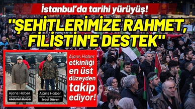 İstanbul'da tarihi yürüyüş!