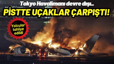 Japonya'da iki uçak çarpıştı: 5 ölü