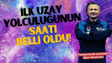 İnsanlı ilk uzay yolculuğumuzun saati belli oldu!