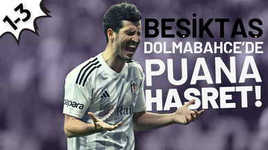 Beşiktaş evinde puana hasret!