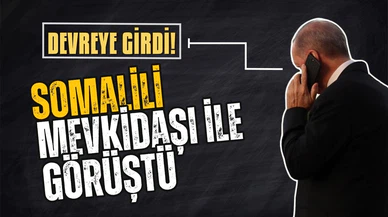 Erdoğan, Somali Cumhurbaşkanı ile görüştü