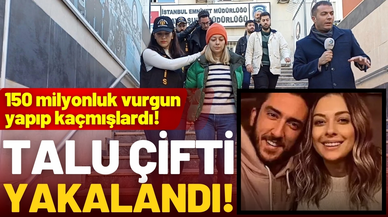 Talu çifti Sabiha Gökçen Havalimanı'nda yakalandı!