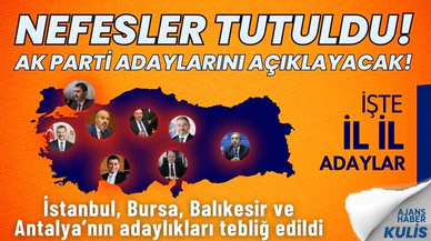 Cumhurbaşkanı Erdoğan İstanbul, Bursa, Balıkesir, Antalya ve bazı illere tebliğlerini yaptı