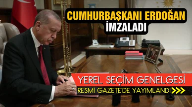 Yerel seçim genelgesi Resmi Gazete'de yayımlandı