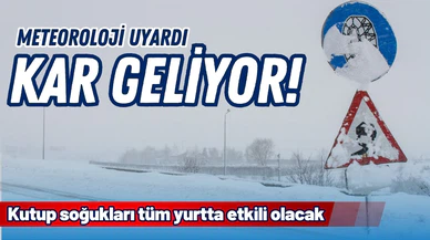 Sibirya soğukları geliyor!