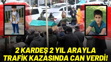 2 kardeş 2 yıl arayla trafik kazasında can verdi!