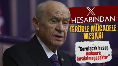 Devlet Bahçeli'den terörle mücadele mesajı