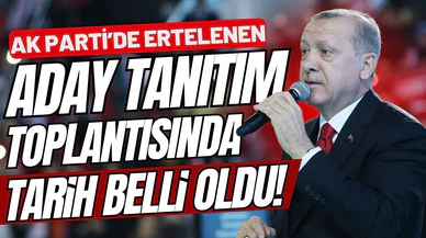 AK Parti de aday açıklama tarihi belli oldu!