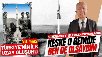 Uzay heyecanını 62 yıl sonra yeniden yaşadı