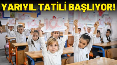 Yarıyıl tatili başlıyor