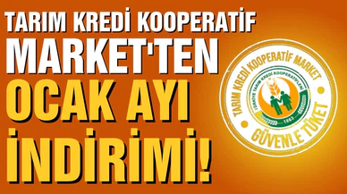 Tarım Kredi Market'ten yılın ikinci dev indirimi!