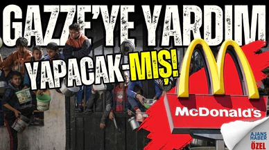 McDonald's'tan Gazze'ye 1 milyon dolarlık yardım sözü!