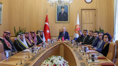 Kurtulmuş, Kuveyt Meclisi heyetini kabul etti!