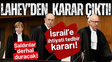 İsrail'e soykırım davasında Lahey'de karar açıklandı!