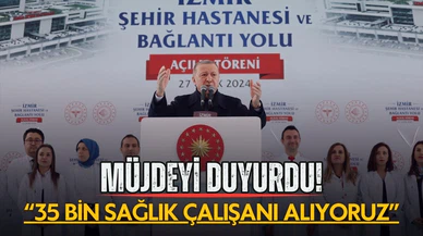Erdoğan açılışı gerçekleştirdi: Müjdeyi duyurdu!