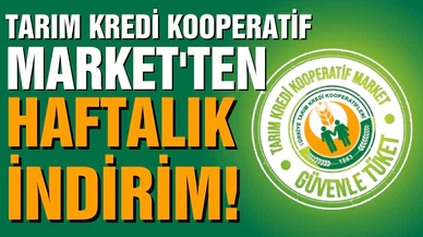 Tarım Kredi'den 40 üründe haftalık indirim!