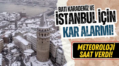 Meteoroloji'den kuvvetli kar yağışı ve buzlanma uyarısı!