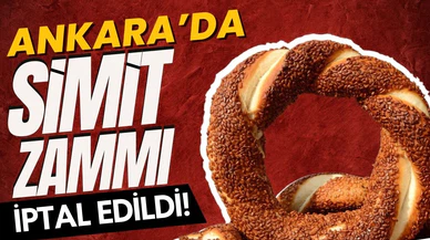 Ankara'da simit 10 liradan satılmaya devam edecek