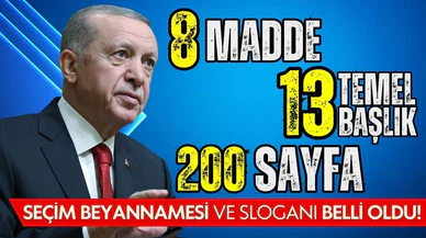 Cumhurbaşkanı Erdoğan, AK Parti'nin yerel seçim beyannamesini açıkladı!
