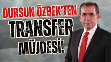 Dursun Özbek'ten taraftara müjde!