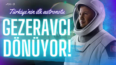 Gezeravcı'nın dönüş yolculuğu başladı