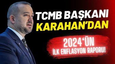 Merkez Bankası Başkanı'ndan yılın ilk enflasyon raporu!