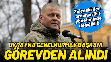 Ukrayna Genelkurmay Başkanı görevden alındı