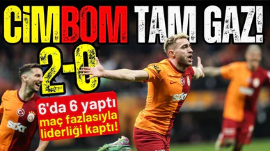 Galatasaray rakip tanımıyor!