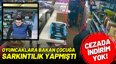 Oyuncaklara bakan çocuğa sarkıntılık yapmıştı: İşte cezası!