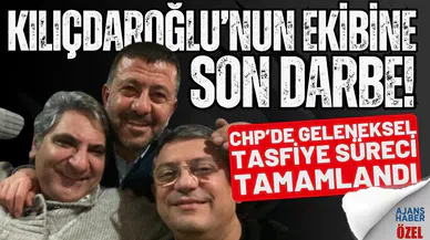 CHP'de geleneksel tasfiye süreci tamamlandı! Kılıçdaroğlu'nun izleri silindi!