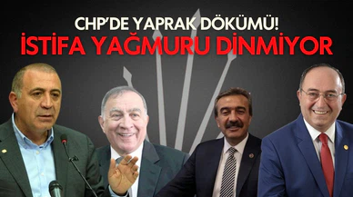 CHP'de istifa yağmuru dinmiyor!