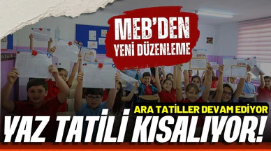 MEB kararını verdi, yaz tatilleri kısalacak!