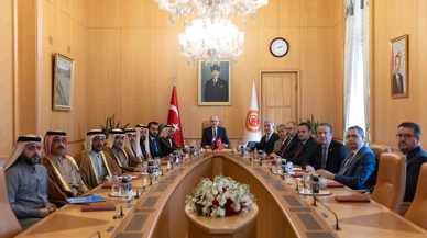 Kurtulmuş, Katarlı Al Hitmi’yi kabul etti!