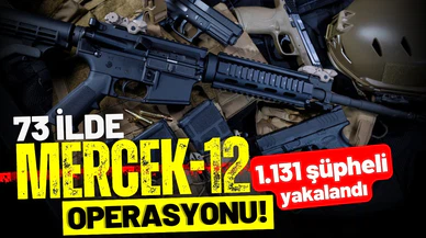 73 ilde silah operasyonu: Bin 131 şüpheli yakalandı