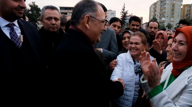 Vatandaşlardan Bakan Özhasekİ'ye: “Harikasınız ya harikasınız”