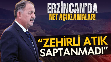Bakan Özhaseki: Zehirli bir atık saptanmadı