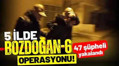 5 ilde eş zamanlı DEAŞ operasyonu: 47 şüpheli yakalandı