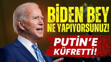 Biden, seçim kampanyasında Putin'e küfretti!