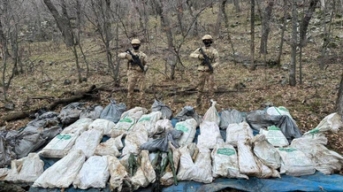 Şırnak'ta PKK’ya ait çok sayıda mühimmat ele geçirildi