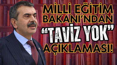Milli Eğitim Bakanı'ndan sınıfta kalma açıklaması
